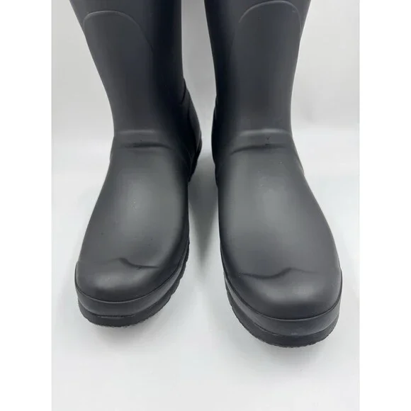 Hunter Women's Original Short Boot Black US 10 Waterproof, Rain Boot - Picture 3 of 16